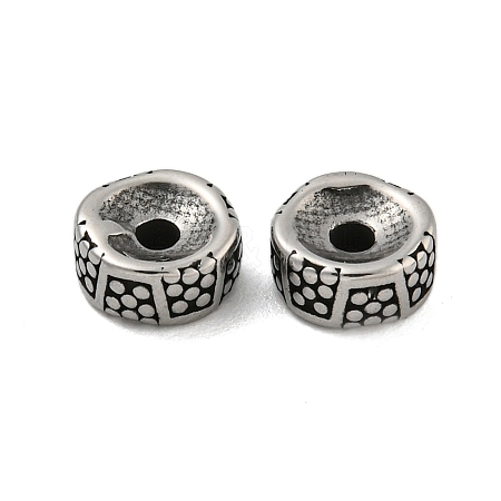 Column 304 Stainless Steel Beads STAS-E214-09AS-02-1
