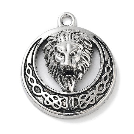 Tibetan Style Alloy Pendants PALLOY-S031-11B-1