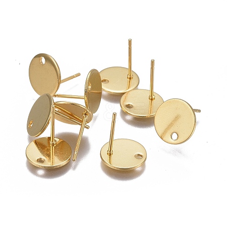 304 Stainless Steel Stud Earring Findings LS-STAS-P236-45G-1