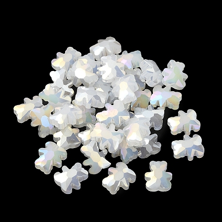 Electroplate Glass Beads EGLA-P059-01B-AB09-1