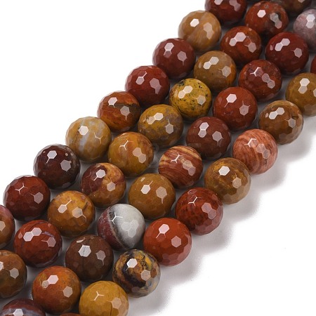 Natural Carnelian Beads Strands G-E571-10C-1