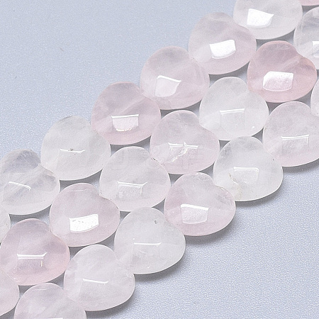 Natural Rose Quartz Beads Strands G-S357-E01-07-1