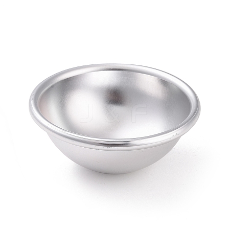 Aluminum Half Sphere Molds LS-AJEW-E048-01P-02-1