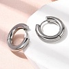 316F Stainless Steel Hoop Earrings EJEW-D341-01E-P-2