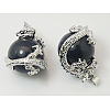 Synthetic Blue Goldstone Pendants G-H1527-2-2