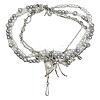 Spider Alloy & Plastic Imitation Pearl Pendant Multi Layered Necklaces for Women FS-WG1DFD4-01-5
