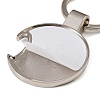 Football Alloy Sublimation Blanks Keychains AL-CBAF9A1-01P-3