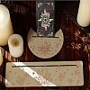 2Pcs 2 Style Natural Wood Card Stand for Tarot DJEW-GF0001-23-4