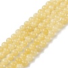 Natural Topaz Jade Beads Strands G-P454-01B-01-1