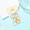 SHEGRACE Adjustable Brass Ring Components XGR0088G-132G-6