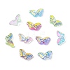 80Pcs 8 Colors Electroplate Handmade Lampwork Beads LAMP-CJ0003-04-8