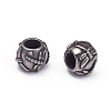 304 Stainless Steel European Beads STAS-G220-36AS-1