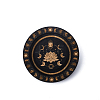 Flat Round Wood Bracelet Display Trays LS-PAAG-PW0009-01A-1
