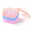 Rectangle Portable PP Plastic Detachable Storage Box CON-D007-02C-3