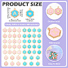 52Pcs 2 Colors Alloy Enamel Pendants ENAM-TA0002-97A-4