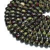 Natural Dragon Blood Beads Strands G-P573-B14-01-3