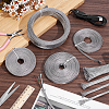 304 Stainless Steel Wire Braided Strap STAS-WH0044-114A-4