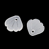 Frosted Acrylic Pendants SACR-F016-02B-2