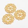 Tibetan Style Filigree Joiners Links TIBE-A11623-G-LF-1