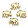 Rack Plating Alloy Beads PALLOY-T077-136LG-RS-1