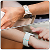 6Pcs 2 Styles Glass Beaded Decorative Rings for Smartwatch Band AJEW-CP0009-94A-5