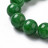 Natural Mashan Jade Round Beads Strands G-D263-10mm-XS13-3