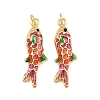 Brass Enamel Pendants KK-CBA3297-05A-G01-1