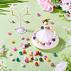 180Pcs 9 Colors Fruits Theme Handmade Polymer Clay Beads CLAY-TA0001-94-7