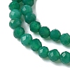 Natural Green Onyx Agate Beads Strands X-G-C201-B02-3mm-4
