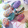 Polyester Fibers Knitting Yarn DIY-TADJ0002-005H-7