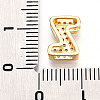 Brass Micro Pave Cubic Zirconia Charms KK-N254-217G-Z-3