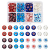 Handmade Millefiori Glass Beads LK-CD0001-002-1