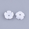 Opaque Resin Bead Caps X-RESI-T040-031C-2