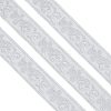 Ethnic Style Embroidery Polycotton Ribbons OCOR-WH0066-21A-1