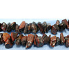 Dyed & Heated Natural Red Tiger Eye Chips Beads Strands X-F058-1