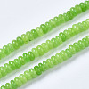Natural White Jade Beads Strands G-S366-103-1