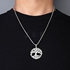 201 Stainless Steel Pendant Necklaces for Man NJEW-Q336-04C-P-3