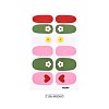 Flower Series Full Cover Nail Decal Stickers MRMJ-T109-WSZ497-2