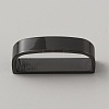 Zinc Alloy Loop Keepers PALLOY-WH0105-36B-1