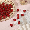 50Pcs Handmade Lampwork Beads LAMP-CA0001-17-4