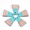 Resin & Wood Pendants LS-RESI-S358-52B-1