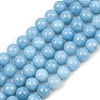 Dyed Natural White Jade Beads Strands GG-CBAD029-A05-8mm-2