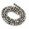 Natural Dalmatian Jasper Bead Strands G-R345-4mm-51-01-2