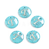 Synthetic Turquoise Charms G-L561-001T-1