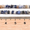 Natural Sodalite Beads Strands G-G345-C32-2x4mm-5