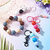 15Pcs 3 Colors Opaque Acrylic Beads SACR-TADJ0001-05B-7