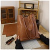 DIY Imitation Leather Bucket Bag Tote Bag Making Kits PW-WG664D6-02-1