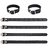 Flat PU Imitation Leather Cord Bracelets for Women Men BJEW-WH0020-70B-1