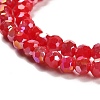 Opaque Glass Beads Stands LS-EGLA-A035-P4mm-B16-3