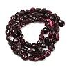 Natural Garnet Nuggets Beads Strands G-J335-32-3